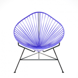 Available in a variety of eye-catching colors, this retro-modern and ergonomically friendly chair from Innit Designs is "in every way cool".  Search “bright” from Outdoor Lounging: 9 Patio Furniture Designs We Love 