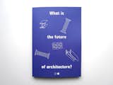 The cover of What is the future of architecture? by Pieterjan Grandry.

Photo via Crap is Good.