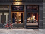 Shinola's new store in Tribeca is located at 177 Franklin Street. The Rockwell Group-designed space includes a cafe run by The Smile in front.  Photo 1 of 5 in Shinola Pairs with Rockwell to Bring Detroit to Tribeca