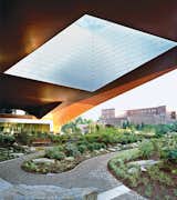 A Peaceful Plaza Basks Beneath This Giant, Futuristic Oculus