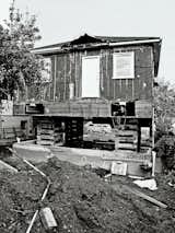 The house under construction.  Photo 10 of 11 in This Bungalow is Anything but Basic
