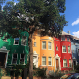 Photo of the Week: Rainbow Row Houses in DC