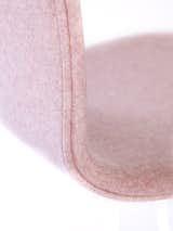 All fabrics, including the standard light pink, are in the felt-like Divina MD.