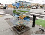 Diana: Utility Box Turned Optical Illusion

A bit of public art for your Friday viewing pleasure: Muralist Mona Caron painted a utility box at the intersection of Church and Duboce in San Francisco to camouflage into its surroundings.