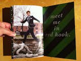 Spread inside Sarah Kehoe's photography promo booklet.