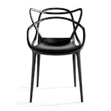 Masters Chair designed by Philippe Starck for Kartell.  Photo 7 of 8 in Black is the New Black: 8 Great Black Designs by Megan Hamaker from Take a Seat: 8 Dashing Modern Chairs