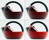 The Creativi*tea kettle by Sarina Fiero adds color to the often simple task of making tea by adding heat-sensitivity into the mix. The shell of the kettle changes from a darker shade of red to a luminescent red as the water heats up, informing you when your water is ready.