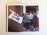 Interior spread of a NYC street scene included in Dennis Burnett's promo.
