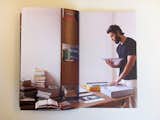 A portrait of Dwell photographer Mark Mahaney included in Dennis Burnett's promo.