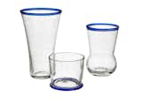 Como barware by Paola Navone Only at Crate & Barrel: Choose from the 16-ounce highball glass ($11.95), the 7-ounce double glass ($9.95), and 10-ounce tumbler ($10.95).