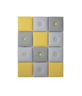 Pillow

by Joel Karlsson and Krook&Tjäder

for Karl Andersson & Söner

$255 each

Acoustic wall tiles, made of recycled fabric and PET bottles and covered in wool, are available in eight different colors, with or without a button.