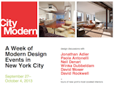  Search “city modern day four” from Join Us in NYC for City Modern 2013