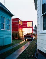 David Sarti's little red house in Seattle's sleepy Central District proves that a bit of land, ambition, and carpentry know-how can go a long way. photo by: Misha Gravenor