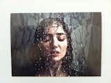 Photo promo card by Manjari Sharma, a sample of her "The Shower Series."