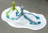 Posada also shares a topographic candle holder, pictured here.  Photo 17 of 21 in Young Designers on Display in Milan by Amanda Dameron