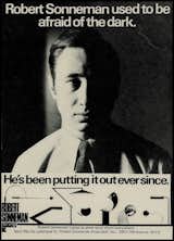 Throughout Sonneman’s years of being in the industry, he managed to turn lighting design into an art form, while creating a strong alliance between form and function. This advertisement from the early 1970s shows the range of artistic forms he brought to production in the early years of his business.  Photo 2 of 10 in The Lighting Designer Who Has Melded Form with Function for Decades