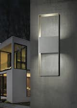 Sonneman continues to develop innovative lighting designs that provide a sculptural presence. Most recently, he launched the Inside-Out collection, his first venture into lighting with both indoor and outdoor applications. Shown here is Light Frames, which allows light to be projected downward or up and down to create a halo profile.  Photo 10 of 10 in The Lighting Designer Who Has Melded Form with Function for Decades