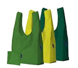 The original. This set of three reusable totes from BAGGU is made in durable ripstop nylon, and can be used for groceries, books, beach gear, or gym clothes. Each tote conveniently folds into a pouch, making it easy to toss in a purse or backpack. The bags are also available in single versions.