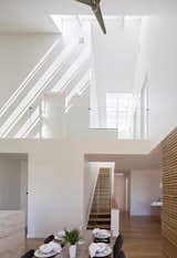 Motorized skylights by Velux, 14 in all, welcome natural light into the house.  Photo 2 of 4 in This Super Smart, Super Green Prefab May Be the Future of Suburban Living