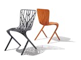 Can we expect to see more furniture and products from you down the line?

I hope so! I would love to have another opportunity to work on production furniture.

The Skeleton and Skin chairs feature variations on a similar lattice pattern.