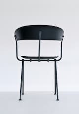 Erwan and Ronan Bouroullec’s new Officina collection for Magis includes chairs, stools, and tables made with wrought-iron frames, marking the brothers’ first experimentation with the material. In this age-old technique, iron is hammered into shape by hand.