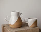 Duck Pitcher and Diagonal Camp Mug by Helen Levi

WorkOf's portfolio includes patterned ceramics by potter/photographer Helen Levi. Photo by Emily Johnston.