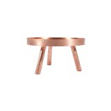 Lift Brushed Copper Fruit Bowl by Felicia Fferrone

"It’s entertaining season! Time to think about the holiday serving platters and centerpieces. This copper stand will add just the right amount of metallic flair to your modern holiday table."  Search “peanut bowl” from Design Milk's Favorite Products in the Dwell Store