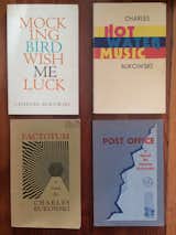 If you're looking for an extra thoughtful gift, consider a paperback from Black Sparrow Press, a small publishing house founded in the 1960s by John Martin who, together with his wife Barbara, thoughtfully designed nearly all of its book covers.

The story behind the books is a good one and for that person on your list who already has a full library, the present will be all the more meaningful since you'll probably have to rifle through a used book store to get your hands on one of these. If you're unfamiliar with the company, Black Sparrow Press is the publisher that took put Charles Bukowski's name on the map. The Martins took chances on the design of their paperbacks, which you can read about in a Gizmodo post by Jordan Kushins, a former editor at Dwell.