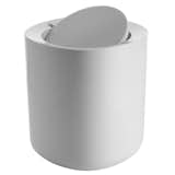 Designed by Italian-based designer and architect Piero Lissari for Alessi, the Birillo Bathroom Waste Bin’s sculpted, minimal form adds modern cool to any interior space. Crafted from lightweight, shatter-proof PMMA in opaque white, the Birillo Bathroom Waste Bin is designed to compliment the entire Birillo collection of bathroom accessories.