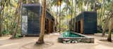 It’s hard to believe that this idyllic house sited in a coastal coconut grove in Nandgaon, India, is a mere hour’s drive from bustling Mumbai. For architect Bijoy Jain, principal at Studio Mumbai Architects, making the most of the muggy locale meant opting for local materials to construct the airy home. The pool that runs between the home's two structures contrasts the choppy white-capped ocean with tranquil charm, making it a favorite spot for the vacationing family of four, who spend weekends here at the retreat.