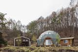 "I was looking into dome homes built by a company called Bess," Hasui tells FvF. "Dome homes are strong and can withstand storms and natural disasters, and the space inside is such a unique shape and works well for sound."