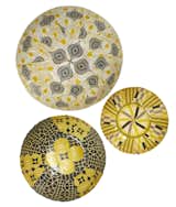 African bowl set in yellow by Wola Nani at Fab x South Africa, $42 at fab.com.  Search “foundry fab” from Preview Fab x South Africa