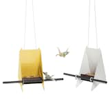 Fold Bird Feeder by Joe Paine casts a simple silhouette—made out of powder-coated steel and inspired by origami. $69 at Fab x South Africa.