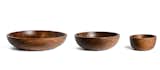 Song's walnut nesting bowls are available from Kaufman Mercantile.