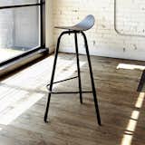 The Biker Stool from Castor is an innovative and sculptural seat that is available at both chair and bar heights. Inspired by the geometry of a motorcycle seat, the stool’s seat features a curved and angled silhouette.