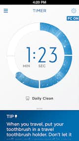 Using the app, you can customize your cleaning cycle. Set the time per cleaning and intensity accordingly, which can be helpful if you find other electric toothbrushes’ intensity to be too much.