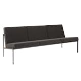 Designed by Finnish designer Ilmari Tapiovaara in 1960, the Kiki Sofa is a clean, minimal sofa that can be integrated into any existing environment. Plush yet refined, the Kiki Sofa is crafted with lacquered steel tubing and features an upholstered soft polyurethane foam cushion wrapped in inviting wool or elegant leather.

Three-seater shown. Also available in a two-seater option.
