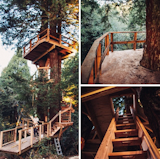 @treehousesapp: "If at first you don't have the perfect view, build a treehouse higher and higher"  Photo 9 of 9 in Inspiring Tree Houses of Instagram by Allie Weiss
