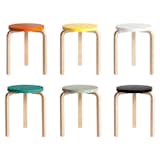 A true icon of functionalist furniture design, the Stool 60 was originally designed by Alvar Aalto for Artek in 1933. Notable for the distinctive bend in the legs, the stool became a signature of Aalto’s work, as his subsequent furniture designs feature these defined leg bends. This Anniversary edition was released in conjunction with the design’s 80th birthday in 2013.