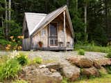 The Vermont-based Jamaica Cottage Shop built this 132-square-foot writer's retreat using a super durable timber-frame approach.

Copyright Jamaica Cottage Shop.
