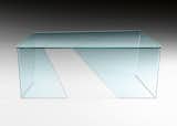 Scibe desk by Daniel Libeskind for FIAM Italia (2014)

Released at Salone del Mobile 2014, this glass desk that Libeskind designed for FIAM Italia mimics his angular buildings.