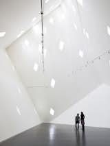Contemporary Jewish Museum (San Francisco)

Designed to comeplement an existing, 19th-century structure, Libeskind's modern, steel addition to the Contemporary Jewish Museum features a gem-like gallery space with 36 window cut-outs.