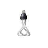 A closer look at the Plumen 001 bulb.

The Plumen 001’s 11-watt power is equivalent to a 55-watt incandescent in terms of illumination. It also has a lifetime of eight years, while typical incandescent bulbs last up to one year.