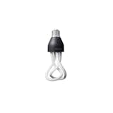 The Plumen 001 Baby is the more compact version of the Plumen 001. The Baby’s 9-watt power is equivalent to a 40-watt incandescent in terms of illumination and it has a lifetime of eight years— typical incandescent bulbs last up to one year. CFLs tend to produce harsh light reminiscent of fluorescent lamps, while the Plumen 001 Baby diffuses warm white light.