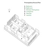 Plan of the Premaydena House.  Photo 3 of 10 in An Off-the-Grid Prefab that Combines Open Plan Living With Rugged Durability