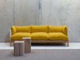 Lucy Kurrein, a relative newcomer who collaborates frequently with Matthew Hilton, contributed to the collection Tepee, a sofa inspired by the flexible form of a hammock.