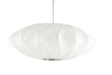 This Saucer Pendant showcases the Criss Cross technique used in many Bubble Lamps.

Other Criss Cross Styles include Ball, Pear, and Cigar.  Photo 5 of 8 in A Closer Look at the Iconic Bubble Lamp