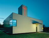 In 2013, Marlon Blackwell took on an unconventional commission from an Orthodox Christian church in Arkansas, converting an old storage shed into a church with an exterior still clad in industrial box-rib metal.  Photo 9 of 21 in You Won't Believe That These Incredible Modern Buildings are Chapels and Synagogues