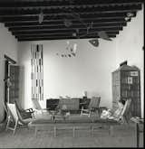 The living room of Alfredo Boulton's beach house on Margarita Island, Venezuela, designed by Miguel Arroyo, circa 1953.  Photo 1 of 8 in Discover Midcentury Modern Masterpieces from Brazil, Mexico, and Venezuela
