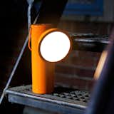 The innovative Wireless M Lamp was inspired by miners’ lamps of the 19th century. Designed by British designer David Irwin for Juniper, the M Lamp is a portable task lamp that is designed with portability in mind.  Search “prismatic-philips-hue-goes-portable-and-wireless” from Autumnal Color Crush: 10 Designs in Eye-Catching Orange
